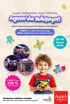 Oyun Tutkunları Ara Tatilde Agora'da Buluşuyor!